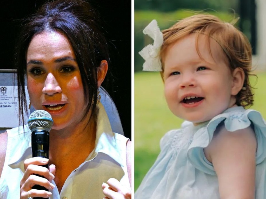 Meghan and her daughter, Princess Lilibet.