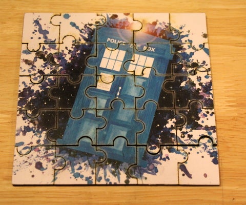 Laser Cut Puzzle