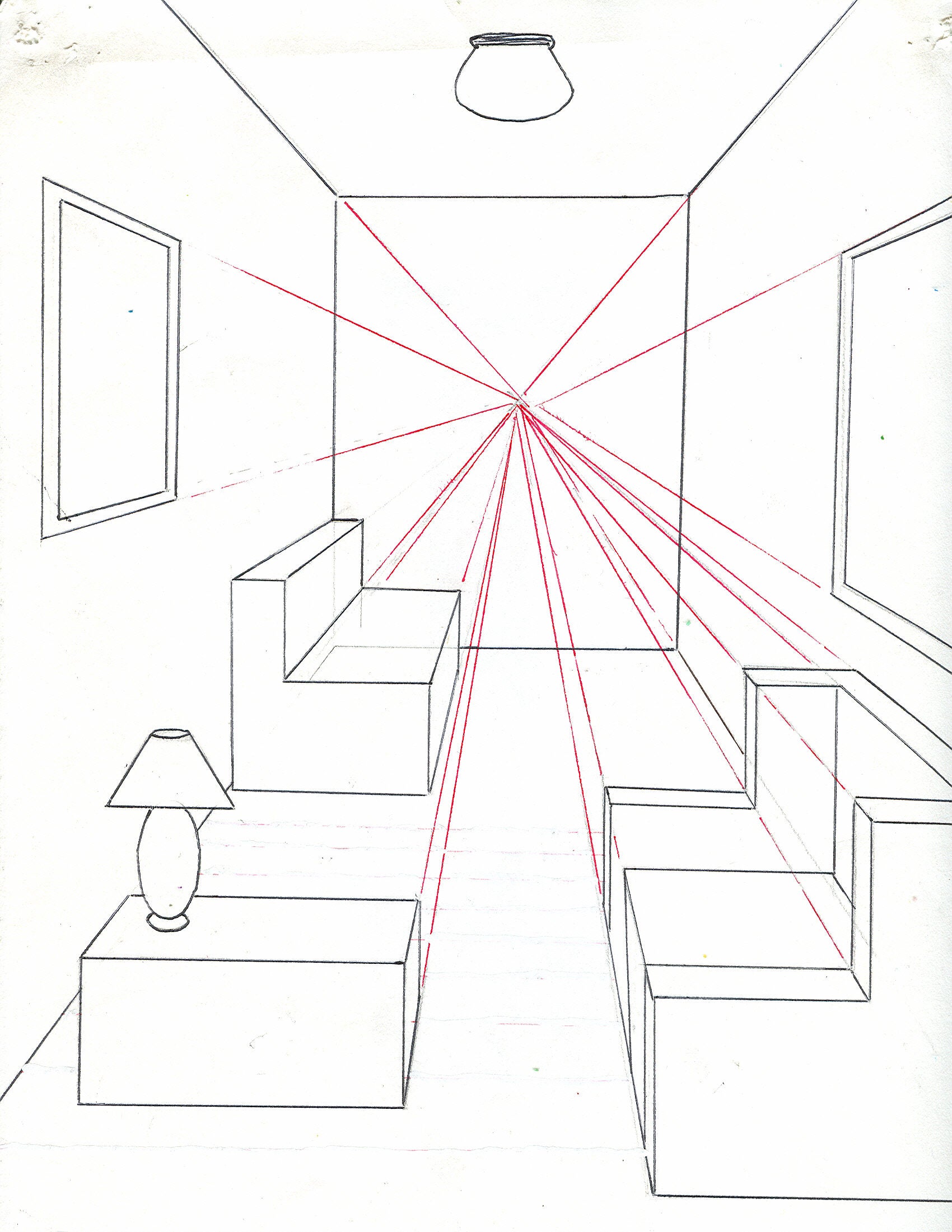 How To Draw A Perspective Drawing In Autocad - Design Talk