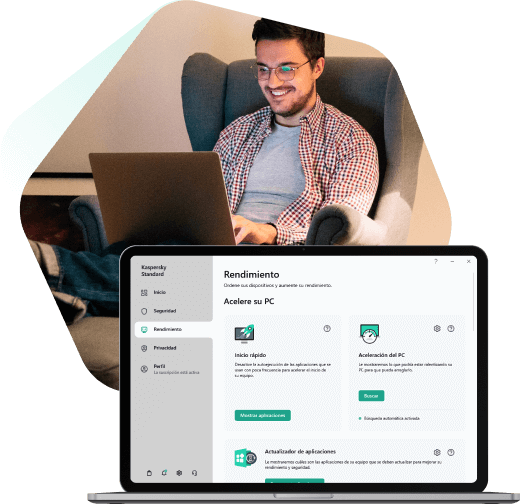 Acelera tu equipo con Kaspersky