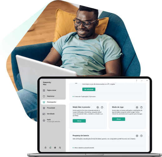Não perturbe usando Kaspersky
