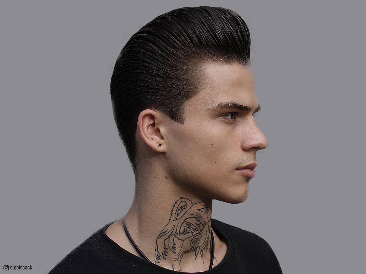 Pompadour haircuts for men