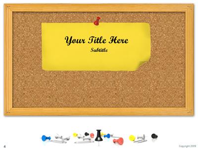 Bulletin Board Background Powerpoint