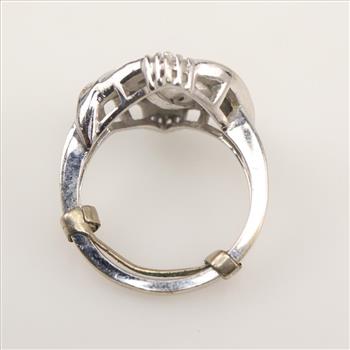 10kt White Gold Diamond Ring