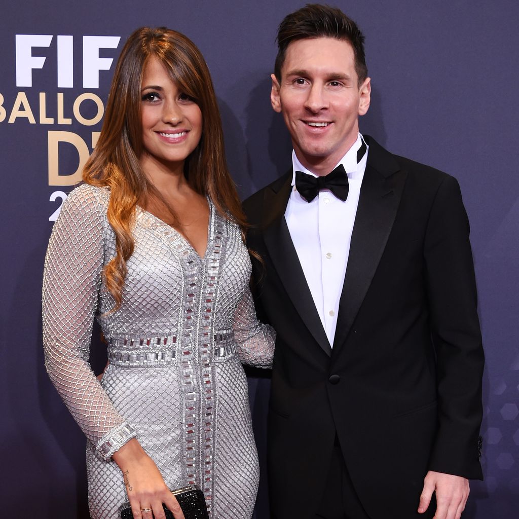 Antonella Roccuzzo und Lionel Messi bei der FIFA Ballon d'Or Gala in Zürich 2016