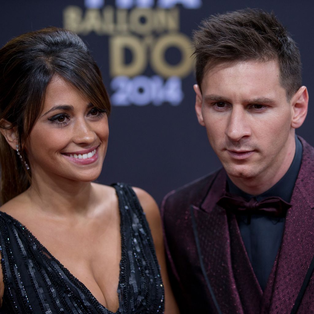 Antonella Roccuzzo und Lionel Messi