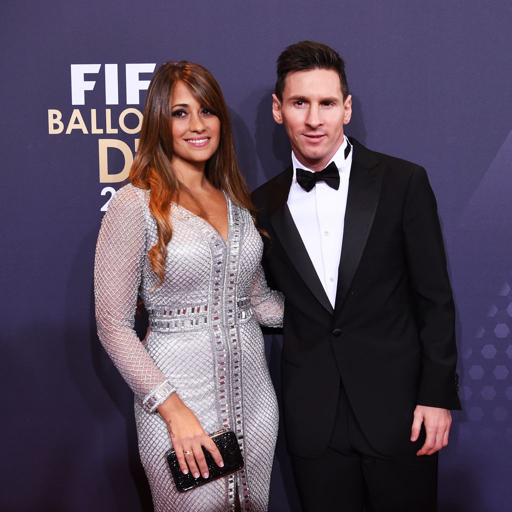 Lionel Messi mit Freundin Antonella Roccuzzo