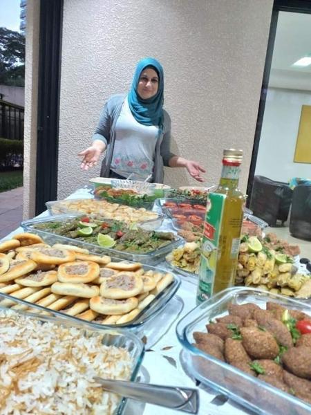 Muna Darweesh é dona da Muna Sabores & Memórias Árabes