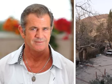 Mansão de Mel Gibson fica em ruínas após incêndio de LA; veja fotos