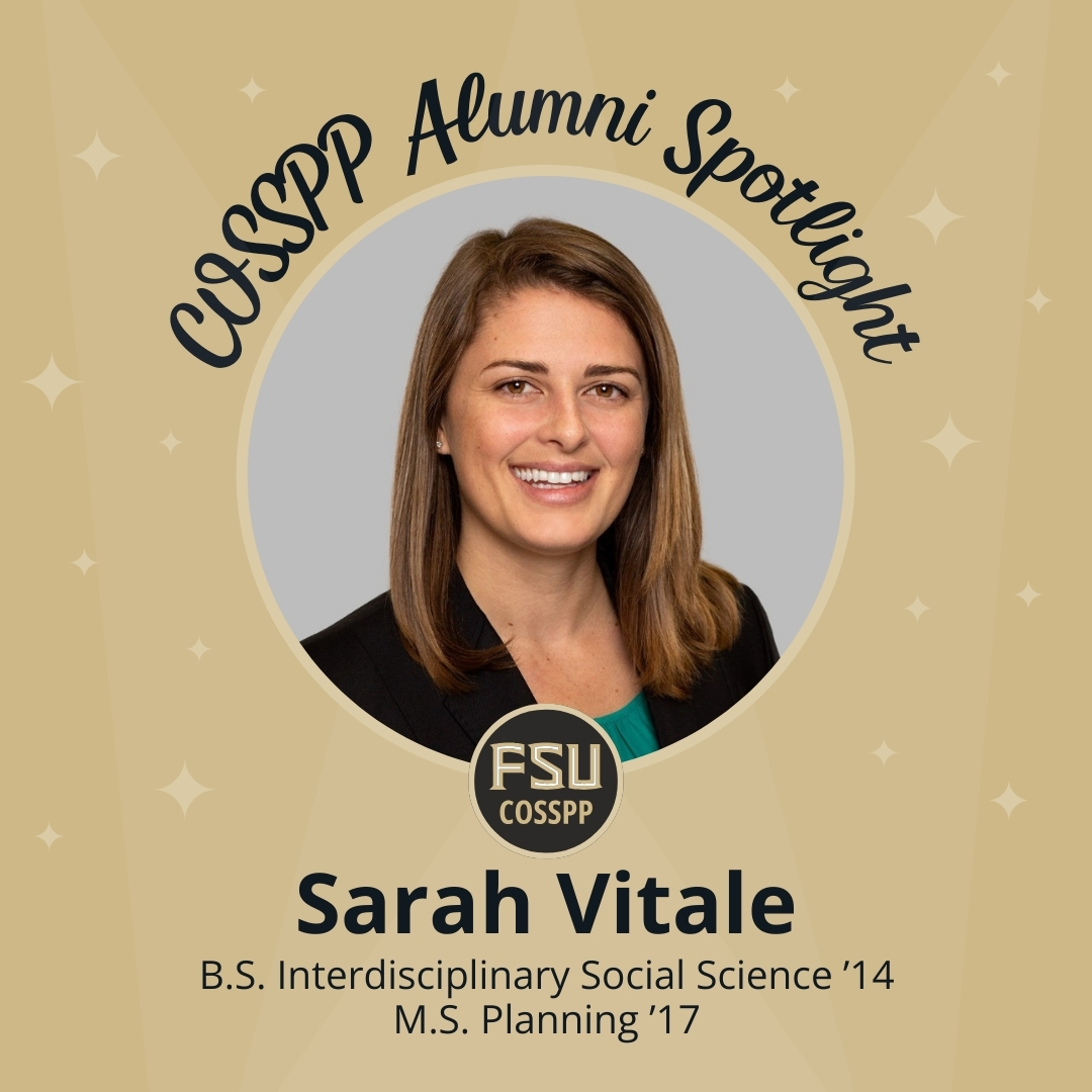 COSSPP Alumni Spotlight Sarah Vitale