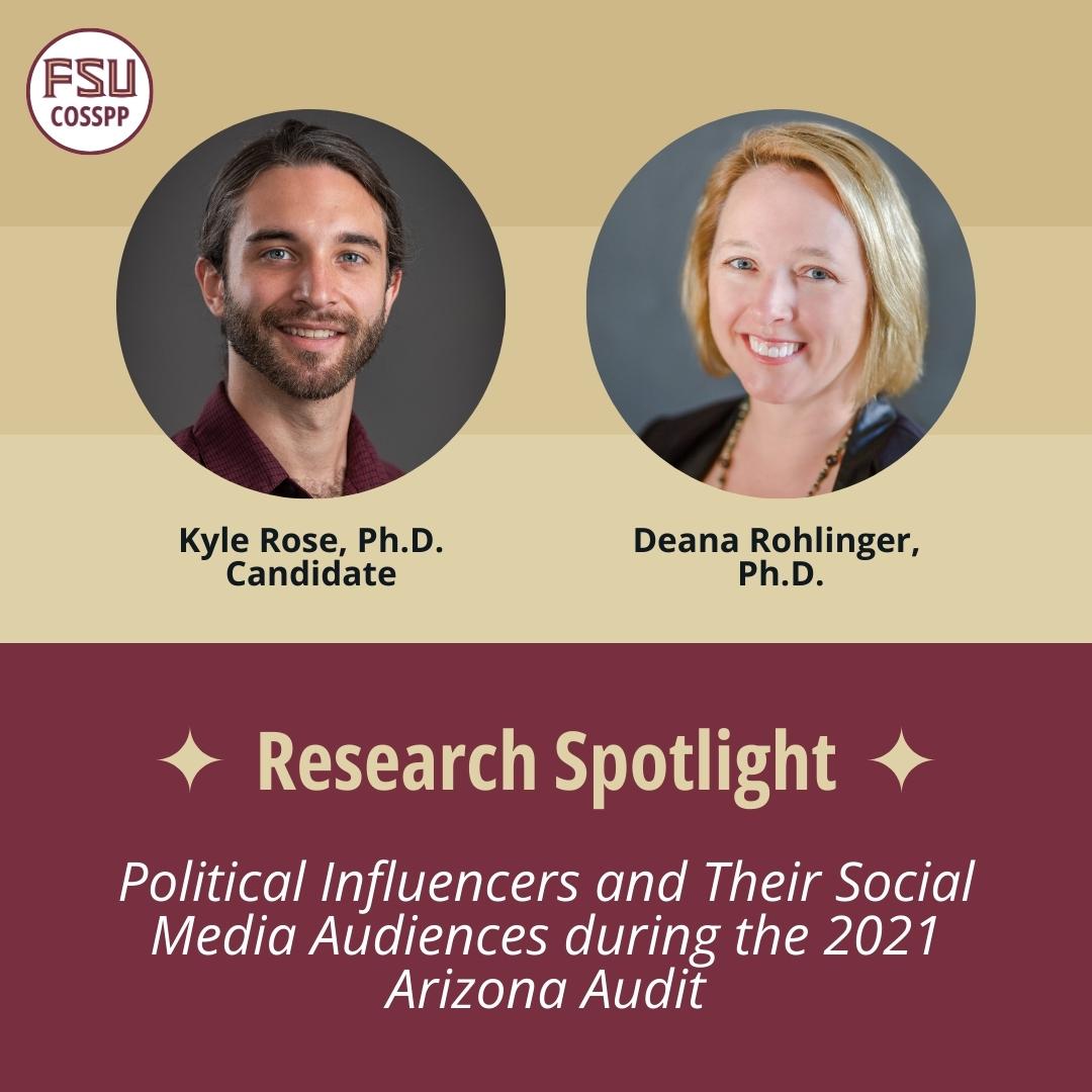 Research Spotlight:“Political Influencers and Their Social Media Audiences during the 2021 Arizona Audit