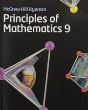 Principles of mathematics 9 by Wayne Erdman