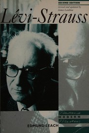 Cover of: Lévi-Strauss