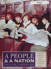 Cover of: People and a Nation, Volume II: Since 1865