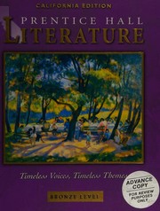 Cover of: Literature by Kate Kinsella, Aesop, Joan Aiken, Sherwood Anderson, Russell Baker, Bashō Matsuo, Ray Bradbury, Lewis Carroll, Sandra Cisneros, Lucille Clifton, Olivia E. Coolidge, Bill Cosby, Courlander, Harold, E. E. Cummings, Karen Cushman, Walter De la Mare, Charles Dickens, James Dickey, Emily Dickinson, Annie Dillard, Jacqueline Dineen, Jack Finney, Robert Frost, Ernesto Galarza, Chief Dan George, Nikki Giovanni, Reid Goldsborough, Alex Haley, Virginia Hamilton, Thomas Hardy, Ernest Hemingway, O. Henry, James Herriot, Edward D. Hoch, Richard Holler, Phillip Hoose, Israel Horovitz, Langston Hughes, Zora Neale Hurston, Barbara Jordan, Rudyard Kipling, Jon Krakauer, Maxine Kumin, William W. Lace, Don Lessem, Henry Wadsworth Longfellow, Naomi Long Madgett, Eve Merriam, Edna St. Vincent Millay, Pat Mora, Walter Dean Myers, Ogden Nash, Alfred Noyes, Charles Osgood, Raymond R. Patterson, Josephine Preston Peabody, Juliet Piggott, Edgar Allan Poe, Anna Quindlen, Marjorie Kinnan Rawlings, Wendy Rose, Cynthia Rylant, Carl Sandburg, William Saroyan, Rod Serling, Robert Service, William Shakespeare, Shel Silverstein, Isaac Bashevis Singer, William Jay Smith, Gary Soto, James Stephens, Amy Tan, Alfred Lord Tennyson, Piri Thomas, James Thurber, Mark Twain, James Ramsey Ullman, Alice Walker, Geoffrey C. Ward, Anne Terry White, Walt Whitman, Laurence Yep, Gillian Standing, Paul Stillwell, Edith Wharton, Jim Willard, Terry Willard, Jane Wilson