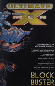 Cover of: Ultimate X-Men.