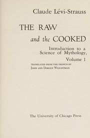 Cover of: The raw and the cooked