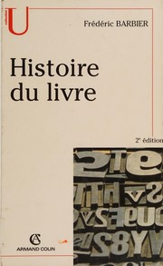 Cover of: Histoire du livre