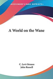 Cover of: A World On The Wane