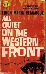 Cover of: All Quiet on the Western Front