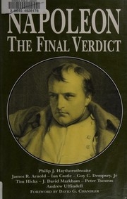 Cover of: Napoleon: the final verdict