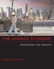 Cover of: The Chinese Economy by Barry Naughton, Barry Naughton