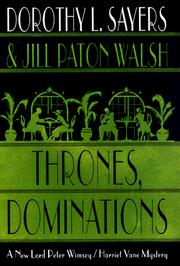 Cover of: Thrones, dominations