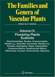 Cover of: Flowering Plants. Eudicots (The Families and Genera of Vascular Plants) by Klaus Kubitzki, P. F. Stevens, C. Bayer, P.F. Stevens