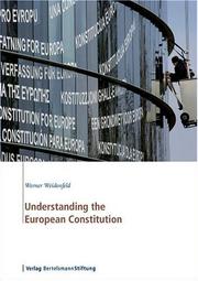 Cover of: Understanding the European Constitution