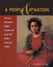 Cover of: A people and a nation: a history of the United States