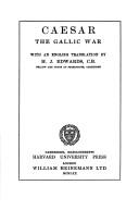 Cover of: The Gallic war