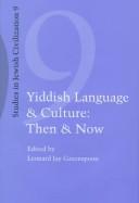 Cover of: Yiddish Language and Culture by Leonard Greenspoon, Leonard Greenspoon