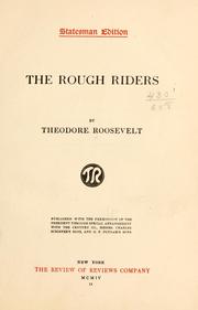 Cover of: The Rough riders