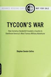 Tycoon's war by Stephen Dando-Collins