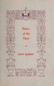 Cover of: Ethics of the dust