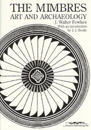 Cover of: The Mimbres by Jesse Walter Fewkes, Jesse Walter Fewkes