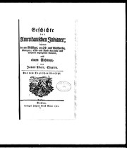 Cover of: Geschichte der amerikanischen Indianer: besonders der am Missisippi [sic], an Ost-und Westflorida, Georgien, Sud-und Nord-Karolina und Virginien angrenzenden Nationen : nebst einem Anhange