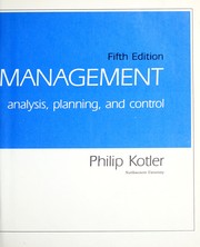 Cover of: Marketing management by Philip Kotler, Philip Kotler