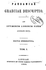 Cover of: Description of Greece