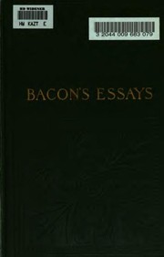 Essays by Francis Bacon