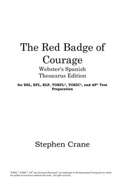 Cover of: The red badge of courage by Stephen Crane, Stephen Crane