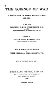 Cover of: The science of war by G. F. R. Henderson, G. F. R. Henderson