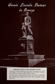 Cover of: Heroic Lincoln statues in bronze