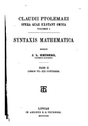 Cover of: Syntaxis mathematica