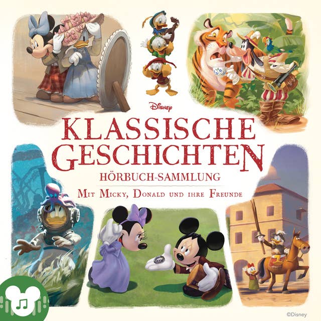Klassische Geschichten von Micky, Donald und ihre Freunde in einer Hörbuch-Sammlung.: Audio Adaptation 