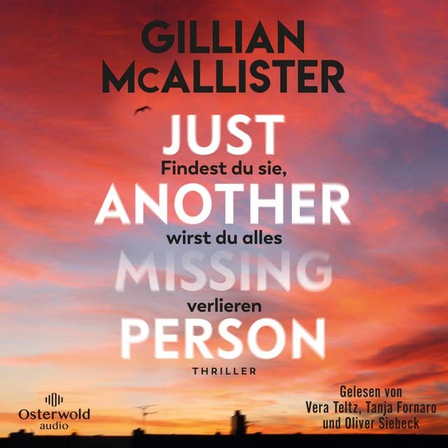 Just Another Missing Person – Findest du sie, wirst du alles verlieren 