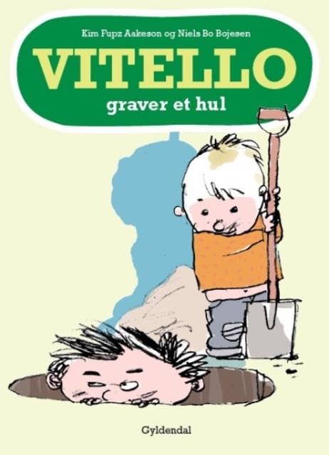 Vitello graver et hul: Vitello #4 by Niels Bo Bojesen