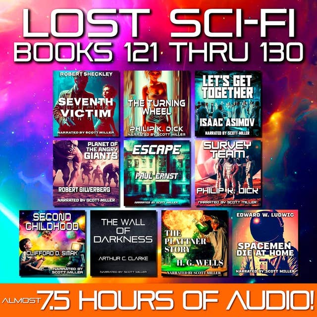 Lost Sci-Fi Books 121 thru 130 