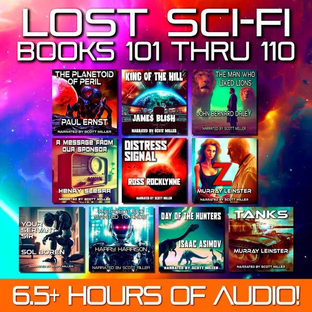 Lost Sci-Fi Books 101 thru 110 