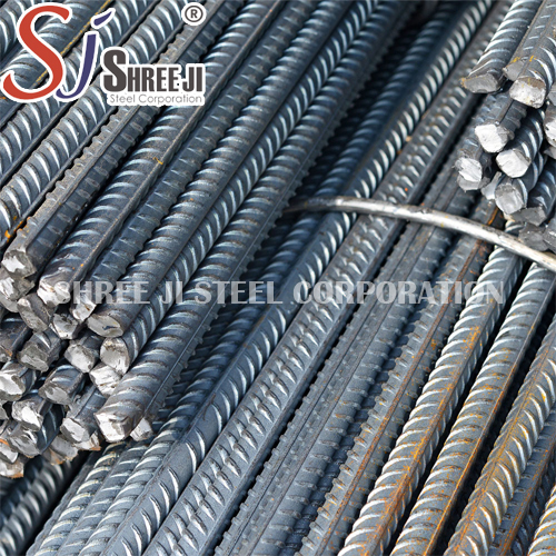 Steel Iron Rod - 12 Feet Length, Mild Steel Grade IS 1786 | Premium Quality TMT Bar, Suitable for Building and Bridge Applications